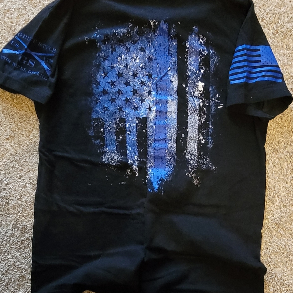Mens Grunt Style LEO shirt large